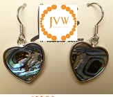 43280 Abalone Shell Earring w/925 Silver