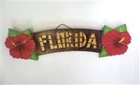 Florida Wooden Sign