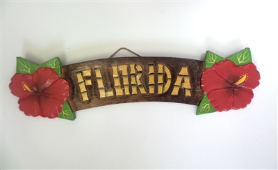 Florida Wooden Sign