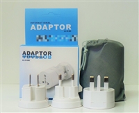 Universal All In One International Travel Power Plug Adapter Charger