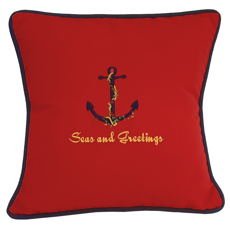 Seas and Greetings in Red