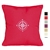 Contemporary Vibe Compass Rose Pillow - Unique Coastal Decor | Nantucket Bound