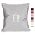 Contemporary Vibe Double Seahorse Pillow - Unique Coastal Decor | Nantucket Bound