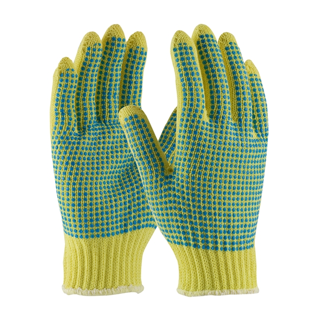 08-K300PDD Kut-Gard Seamless Knit 100% Kevlar PVC Dot Grip (Sold by the Dozen)