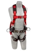 3M Protecta PRO 1161202 XL Comfort Padded Vest Style Full Body Harness with Back and Side D-Ring