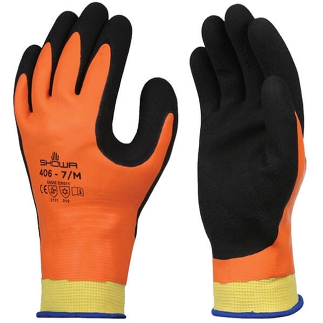 Showa 406 Insulated Full Foam Coated Gloves