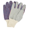 5010 Cow Split Leather Work Glove With Knit Wrist - Mens Large