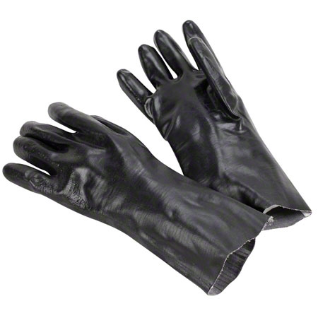 Black 8030 PVC Single Dipped 12" Glove