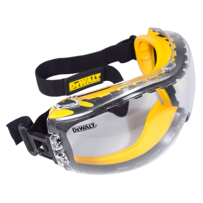 Dewalt DPG82-11 Concealer Anti-Fog Safety Goggle With Clear Lens