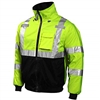 Tingley J26002 Bomber Jacket, Class 3, Hi-Viz Insulated