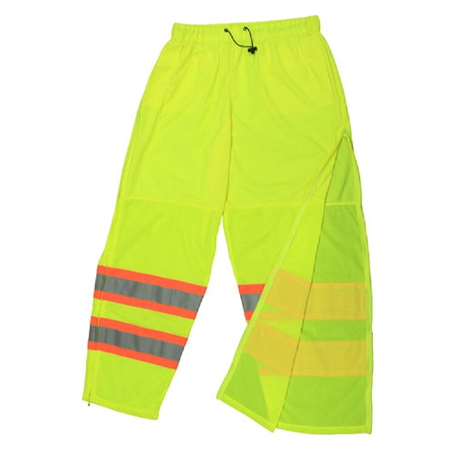 Radians SP61 Surveyor's Zippered Mesh Bottom Legs Class E Safety Pants