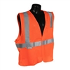 Radians Economy SV2OM Class 2 Safety Vest Hi-Viz Orange