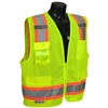 Radians SV6-2ZGM Class 2 Surveyor's Traffic Vest, Zipped, Mesh