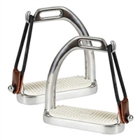 Jack's Peacock Stirrups 4.75" (Pair) For Sale!