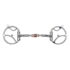 Myler Western Dee with 2 Hooks Comfort Snaffle with Copper Roller MB 03 5" For Sale!