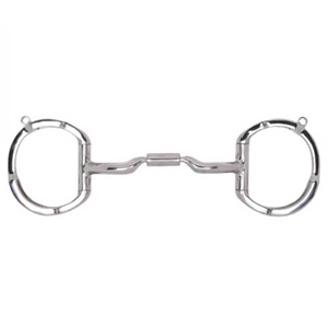 Myler Eggbutt with Hooks Low Port Comfort Snaffle MB 04 5" For Sale!