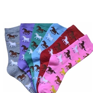 Sale! Running Ponies Sock- PAIR