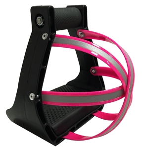 EasyCare Nylon Stirrups (Pair) -w/ Beta, Biothane, Camo or Reflect Cages for sale