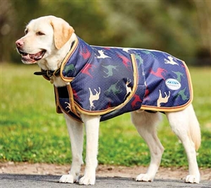 WeatherBeeta Parka 1200D Deluxe Dog Coat- Stag Design For Sale!