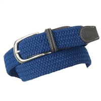 Ladies Braided Stretch Belt; This Ovation Braided Stretch Belt is an elastic belt perfect for keeping your breeches, jeans or jods in place while allowing free movement and comfort.