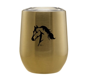 Wine Tumbler- Gold for sale!