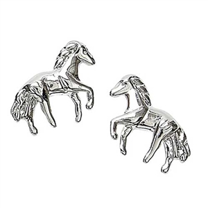 Sterling Silver Mini Horse Earrings For Sale!