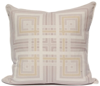 Squares Pillow - Gray