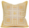 Squares Pillow - Yellow