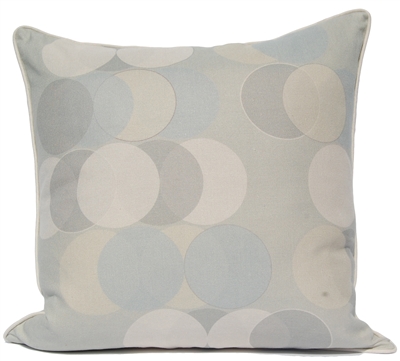 Circle Dots Pillow - Mist