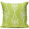 Flourish Ogee Pillow - Green