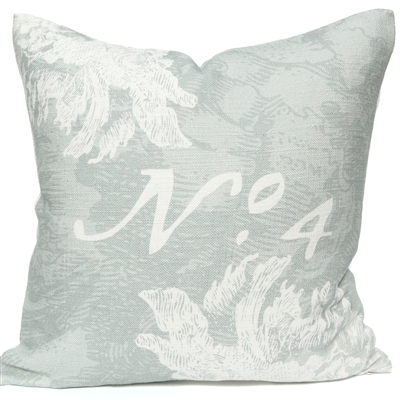 Conch Pillow - Silverberry