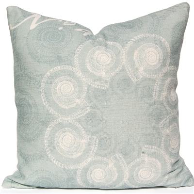 Troca Suzani Pillow - Silverberry