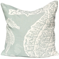 Seahorse Pillow - Silverberry