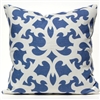 Open Trellis Pillow - Periwinkle