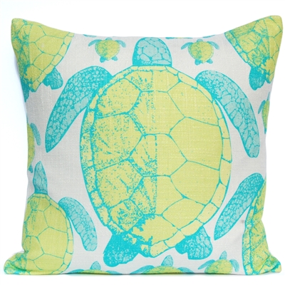 Sea Turtle Pillow - Sea