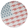 Outdoor Serving Tray - Sealife Flag Americana