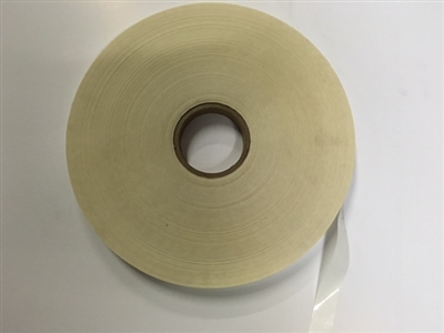 ONE ROLL F8302-00.75B > 3/4" LINER X 3/4" ADHESIVE X 750' PERM D/C POLY TAPE 1 /RL