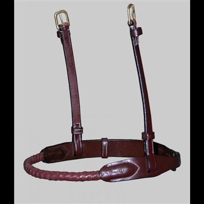 Leather Covered Rope Noseband