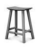 Traditional 24" Saddle Bar Stool