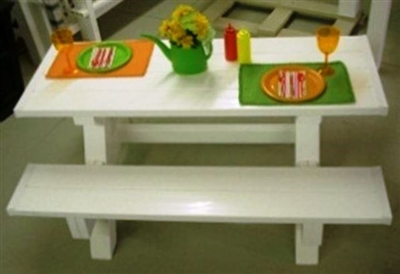 4' Childs Picnic Table