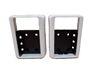 2" x 3-1/2" Covered Level Rail Brackets (Pair)