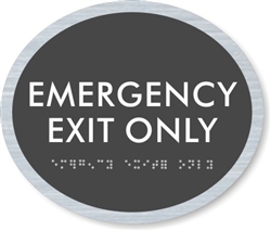 Emergency Exit Sign