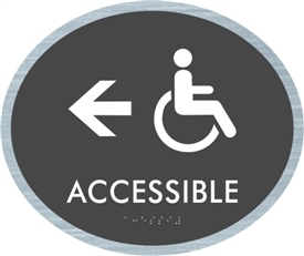 Handicap Accessible braille ADA Sign