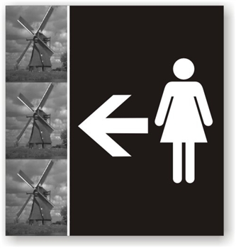 Women's  Directional Sign