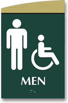 Men's Braille Sign