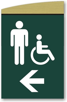 Men's Directional Sign