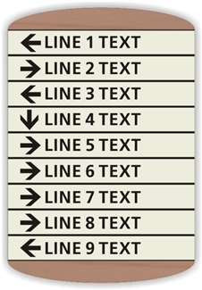 Directional Sign