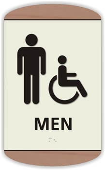 Men's Braille Sign