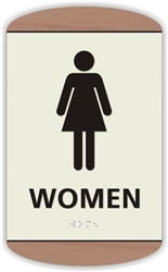 Women's Braille Sign