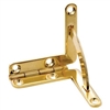 Solid Brass Quadrant Hinge Set, Humidor Hardware